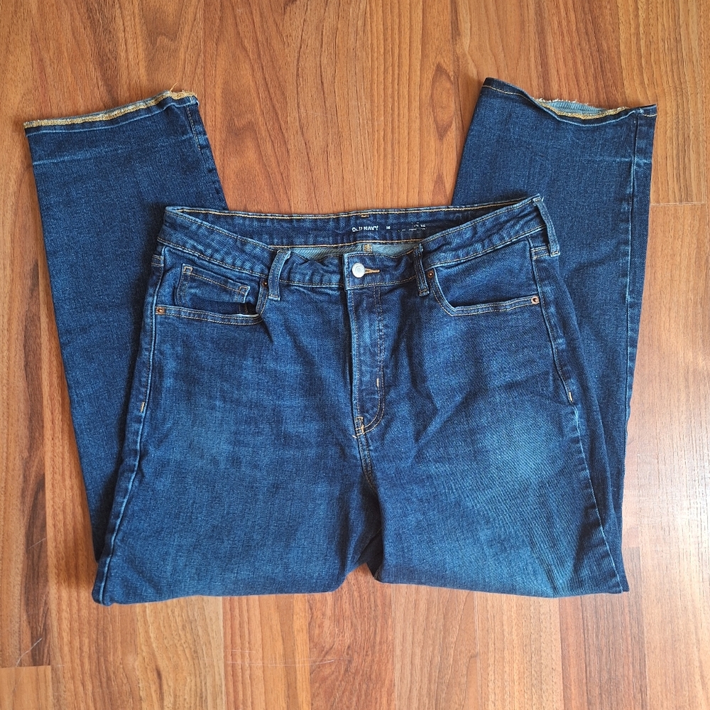 Old Navy Women's Dark Blue Jeans